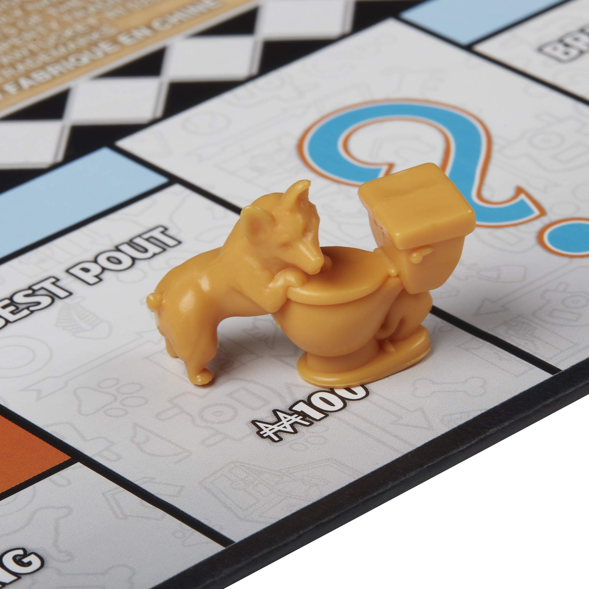 MONOPOLY Cats Vs. Dogs Board Game for Kids Ages 8 and Up