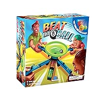 Beat The 8 Ball Action Dexterity Party Game - Kids, Family or Adult Speed Active Party Game by Blue Orange Games for 2 to 4 Players. Recommended for Ages 6 & Up.