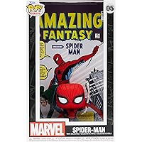 Funko POP Pop Cover! Marvel: Amazing Spider-Man (Exc), Collectible Action Vinyl Figure - 60931, Multicolor