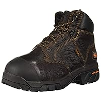 Timberland PRO 89697 Men's 6-in Helix MTG CT Boot Black/Brown 3.5 M US