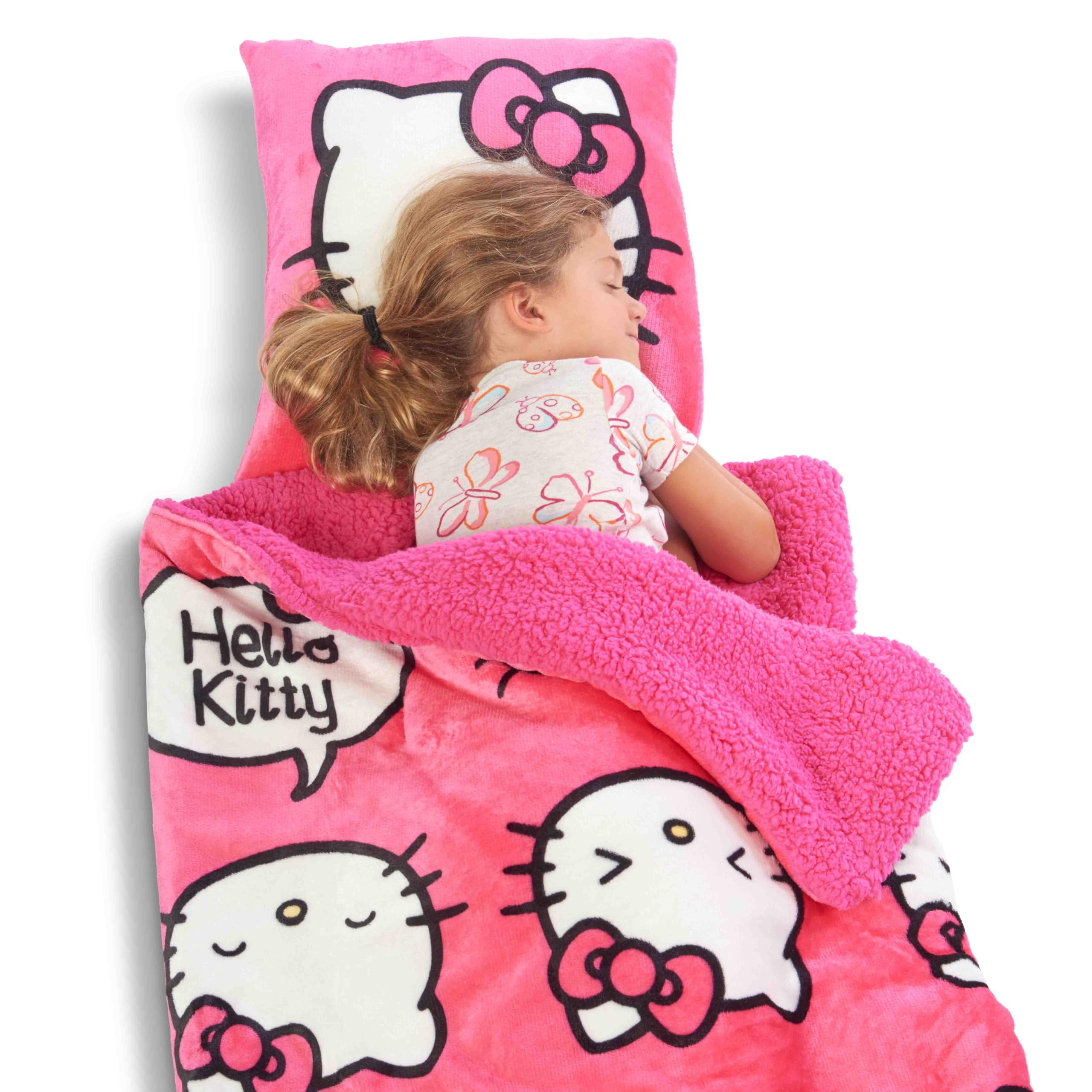 Northwest Hello Kitty Silk Touch Sherpa Slumber Bag, 27