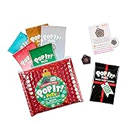 POP IT! Pets Winter Limited Edition - Holiday Mystery Bag - 5 New Pets in Each Bag - Mini Pop It! Collectables - Perfect Stocking Stuffer - Fun Holiday Story Inside