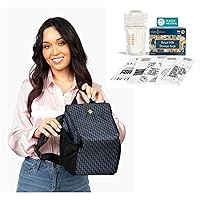 Mom's Pumping Essentials: Idaho Jones Pump-A-Porter Spectra Belt Bag & Breast Milk Storage Bags (200 Units, 8 oz) Combo