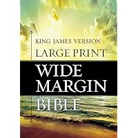 KJV Large Print Wide Margin Bible (Hardcover, Red Letter) KJV Large Print Wide Margin Bible (Hardcover, Red Letter) Hardcover