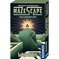 Kosmos 693220 Mazescape Labýrinthos, Solo Maze Game, Puzzle Game, Solo Game, Brain Jogging, Labyrinth Game, Labyrinthos German
