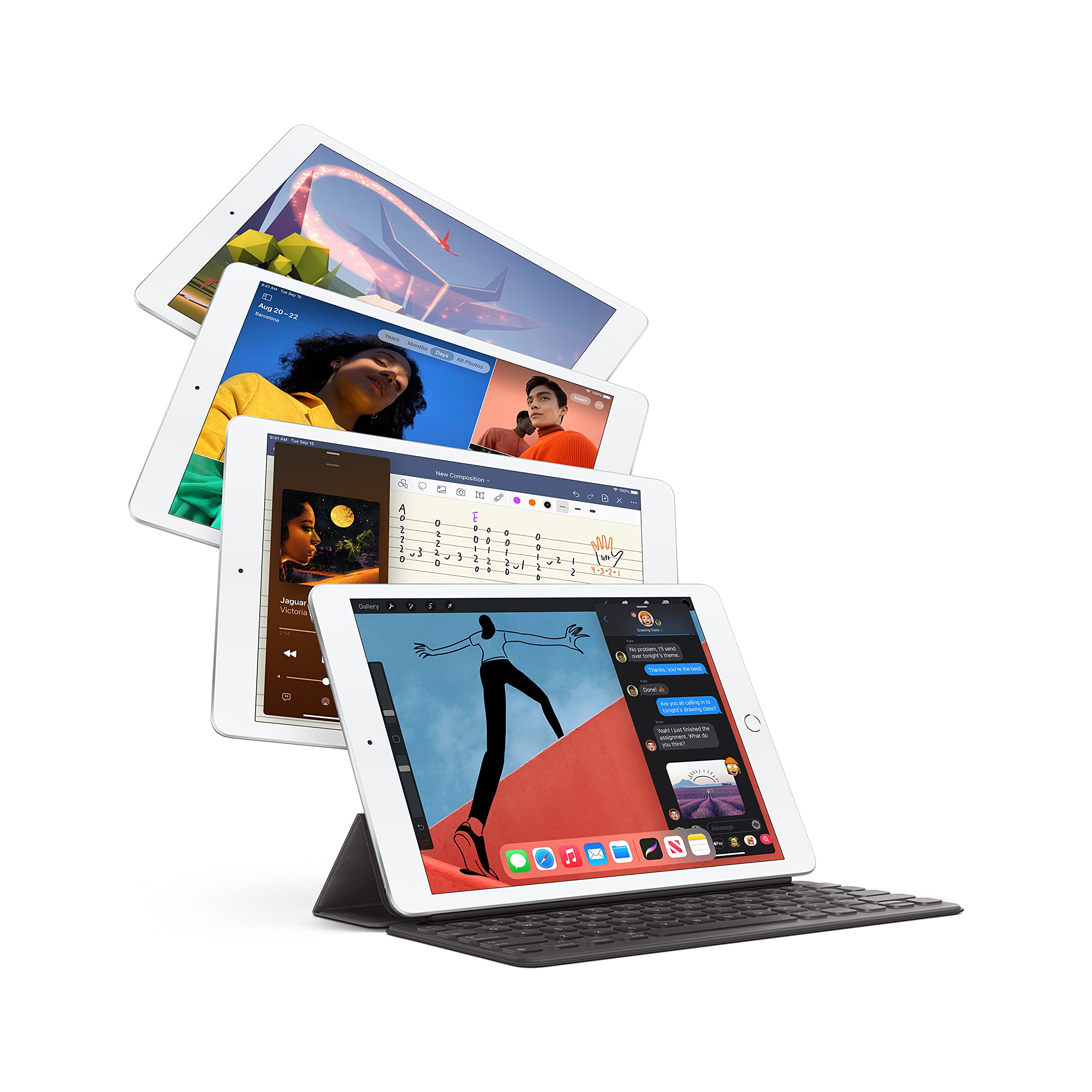 Apple 2020 iPad (10.2-inch, Wi-Fi, 128GB) - Gold (8th Generation)