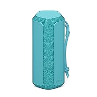 Sony SRS-XE200 X-Series Wireless Ultra Portable-Bluetooth-Speaker, IP67 Waterproof, Dustproof and Shockproof with 16 Hour Battery and Easy to Carry Strap, Blue