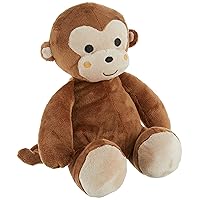 Plush Monkey Ollie, Brown 8 Inch (Pack of 1)