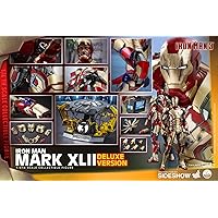 Hot Toys Marvel Iron Man 3 Iron Man Mark XLII 1/4 Quarter Scale Figure (Deluxe Version)
