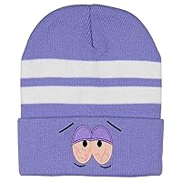 Bioworld South Park Big Face Cuff Knit Beanie Hat Cap - 4 Styles Available Cartman, Towelie, Kenny, and Stan