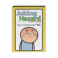 Deck Enhancement 2 - The second expansion of Joking Hazard Comic Building Card - Party Game by Cyanide and Happiness for 3-10 players , Yellow, 2.5 x 1.5 x 3.6