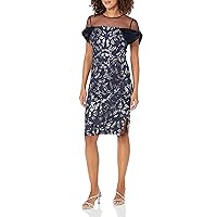 JS Collections Women's Selena Bow Cocktail Dress