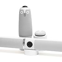 Meeting Owl 3 + Owl Bar + Expansion Mic Bundle — Intelligent 360-Degree 4K Conferencing Bundle (Speaker Auto-Focus, Smart Camera Switching, Expanded Audio Reach)