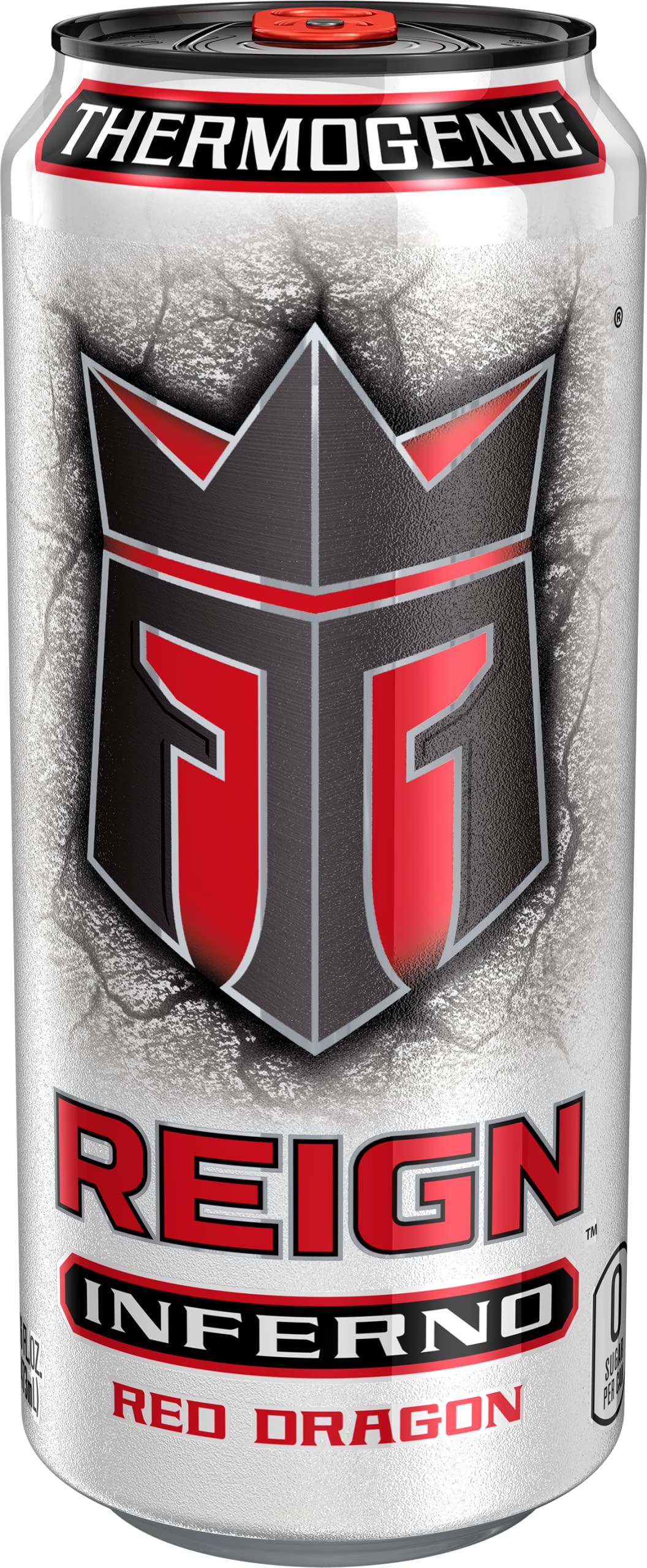 Reign Inferno Red Dragon, Thermogenic Fuel, Fitness and Performance Drink, 16 Fl Oz (Pack of 12)