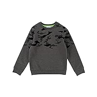 BOSS Boys Sweatshirt with Camo Print, Sizes 6-16