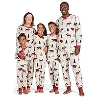 The Children's Place Kids' Family Matching, Festive Christmas Pajama Sets, Cotton