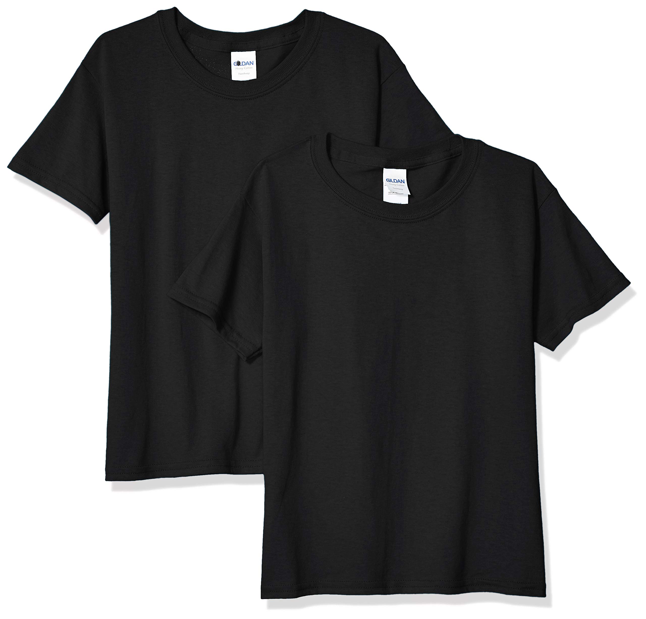 Gildan Youth Heavy Cotton T-Shirt, Style G5000B, 2-Pack