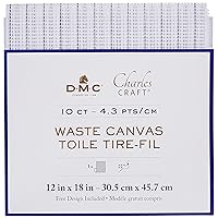 DMC CR9113 Waste Canvas, 12 by 18-Inch, 10 Count
