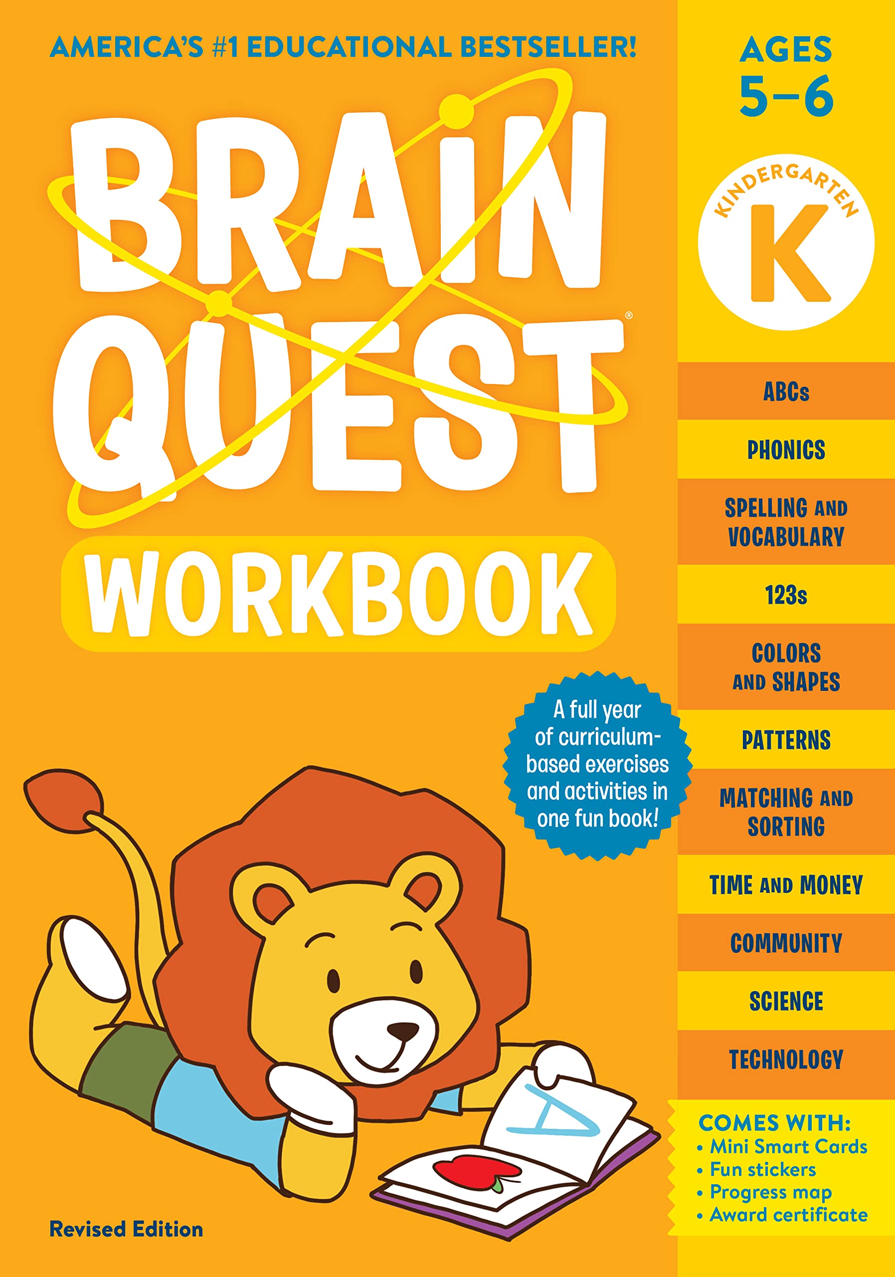 Brain Quest Workbook: Kindergarten Revised Edition (Brain Quest Workbooks)