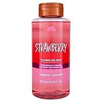 Strawberry Balance & Smooth Foaming Gel Wash, 18 oz