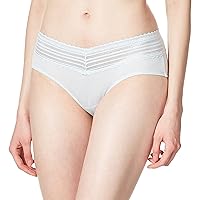 Warner's Women's No Pinching No Problems Dig-Free Comfort Waist with Lace Microfiber Hipster 5609j