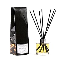 London | Aphrodisiac Essential Oil Blend Reed Diffuser | 100ml | Best Aroma for Home, Kitchen, Living Room and Bathroom | Perfect as a Gift | Refillable