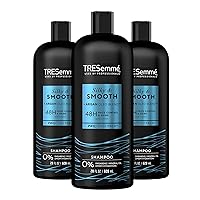 Shampoo Smooth and Silky 3 Count Tames and Moisturizes Dry Hair With Moroccan Argan Oil For Professional Quality Salon-Healthy Look And Shine 28 oz