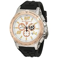 Men's 10040-02S-RB Sprint Racer Chronograph White Dial Watch