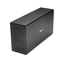 StarTech.com Thunderbolt 3 PCIe Expansion Chassis, External Enclosure With One PCI Express Slot, PCIe Box for Laptops / Desktops / All-In-Ones, 5K/4K Output Via TB3/DP, TAA Compliant (TB31PCIEX16)
