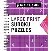 Brain Games - Large Print Sudoku Puzzles (Arrow) Brain Games - Large Print Sudoku Puzzles (Arrow) Spiral-bound