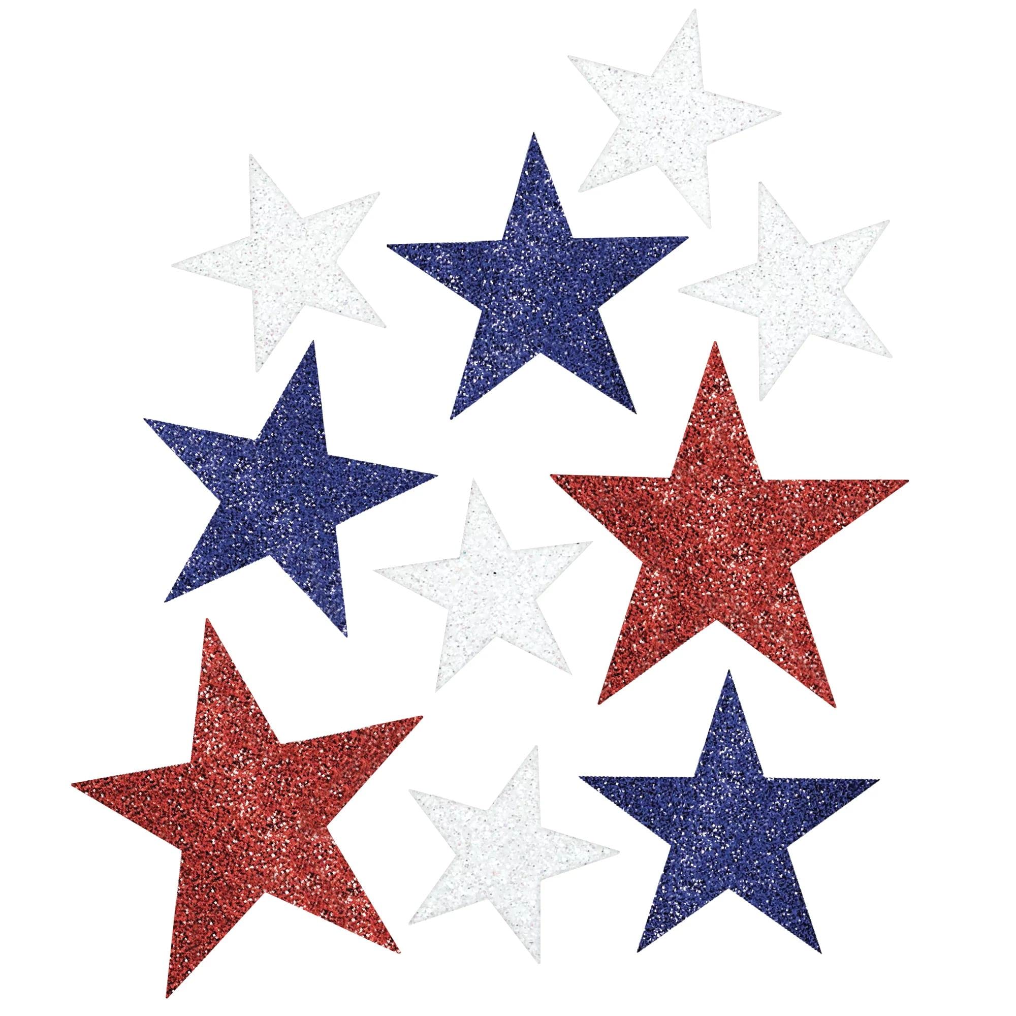 Amscan Patriotic Mini Cutout Party Decoration, Multi Sizes, Multicolor