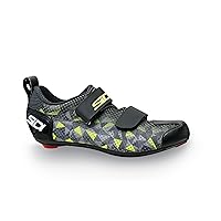 SiDI | Cycling Shoes, Professional Men's Triathlon Bike Shoes T-5 AIR, Highly Secure Velcro Closure