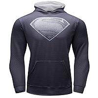 Men's Pullover Hoodie Sweatshirt 3D Printed Adult Graphic Hooded Sweater Outwear Athletic Hoodies with Pocket