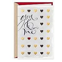 Hallmark Anniversary Card, Love Card, Romantic Birthday Card (You & Me)