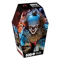 AQUARIUS IT Pennywise 500pc Puzzle (500 Piece Jigsaw Puzzle) - Glare Free - Precision Fit - Officially Licensed IT Movie Merchandise & Collectibles - 14x19 Inches