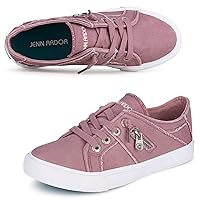 JENN ARDOR Women’s Fashion Sneakers Slip On Shoes Women Sneakers Canvas Shoes Womens Tennis Comfortable Walking Flats for Womens Casual Shoes
