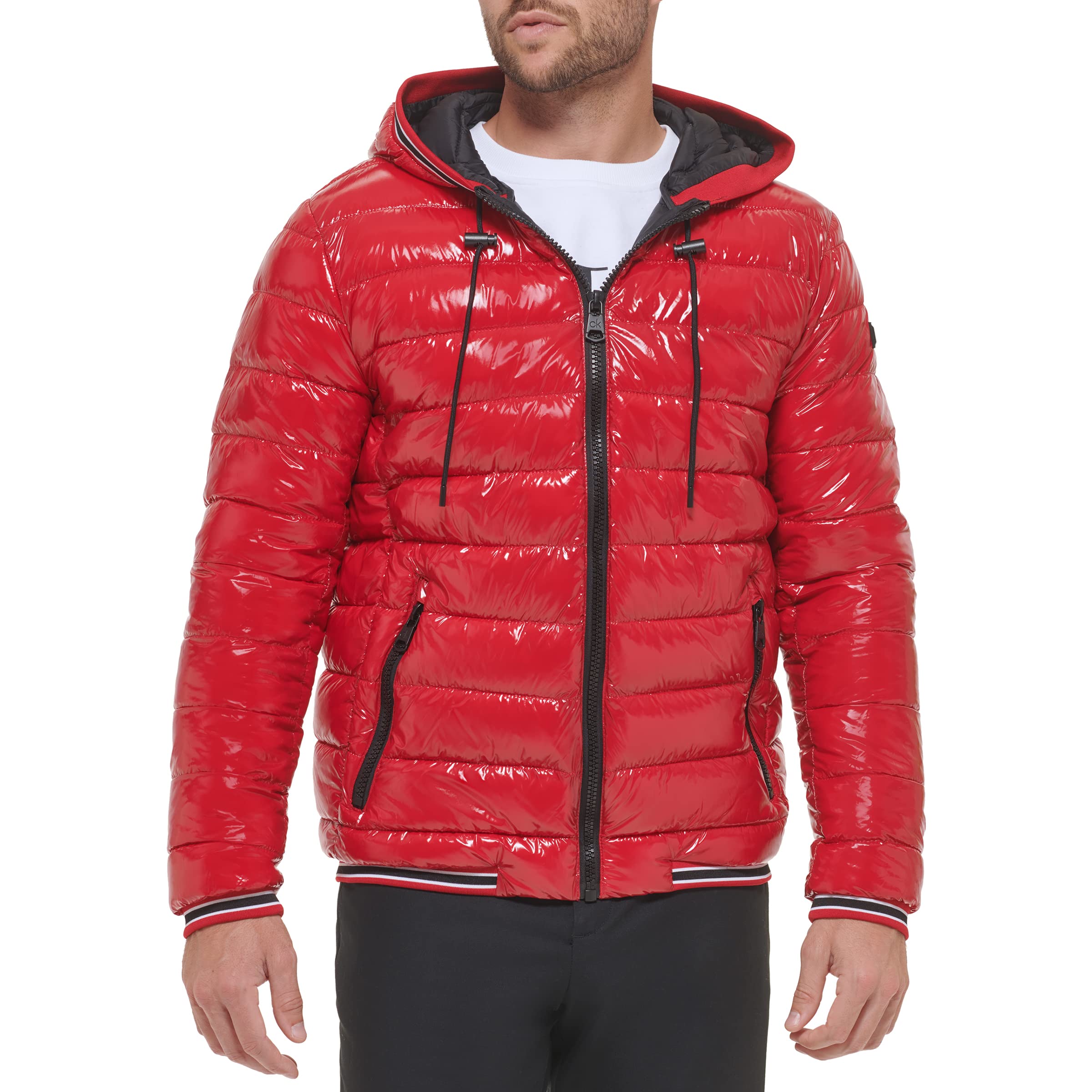 Mua Calvin Klein Hooded Shiny Puffer Jackets, Winter Coats for Men trên  Amazon Mỹ chính hãng 2023 | Giaonhan247