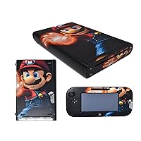 Wii U Deluxe Set 32GB Black Edition with Nintendo Land and Mario Vinyl Skin (Certified Refurbished)