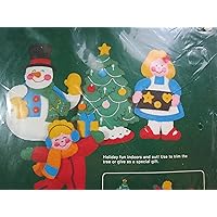 Winter Fun Ornament Felt Applique Kit