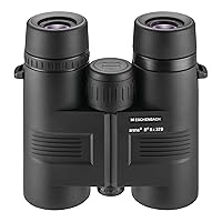 Eschenbach Arena D+ 8x32 Binoculars for Adults for Bird Watching - High Power Optics Waterproof Fogproof Black 19.4 oz