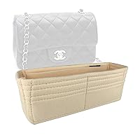Bag Organizer for Chanel Classic Flap New Mini (20cm) - Premium Felt (Handmade/20 Colors)