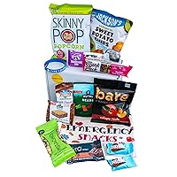 Diabetic Friendly Care Package Healthy Snacks Box Grab And Go | low Glycemic and Keto Friendly Gift or Snack Set.