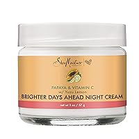 Night Cream For Dull, Uneven Skin Papaya and Vitamin C Skin Care Moisturizer 2 oz