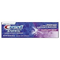 3D White Vivid Fluoride Anticavity Toothpaste - 0.85 oz - Radiant Mint