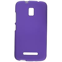 Zizo Alcatel One Touch Pop Mega LTE A995L Rubberized Cover - Retail Packaging - Purple
