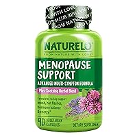 Menopause Support, Advanced Multi-Symptom Formula w/Soothing Herbal Blend - 90 Vegetarian Capsules