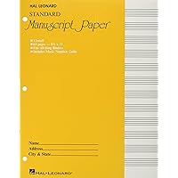 Standard Manuscript Paper ( Yellow Cover)