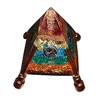 Adjustable Orgone Pyramids - available in three colors (Orange)