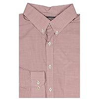Roundtree & Yorke Luxury Cotton Men's Big and Tall Long Sleeve Shirt with Pocket