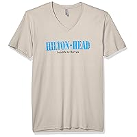 Printed Hilton Head Graphic Premium Short Sleeve V-Neck T-Shirt